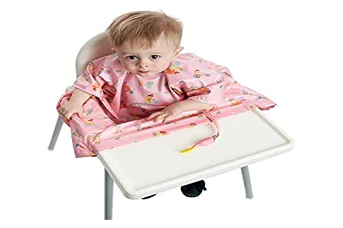 BIBaDO Easy-Clean Long Sleeve Bib for Babies & Toddlers
