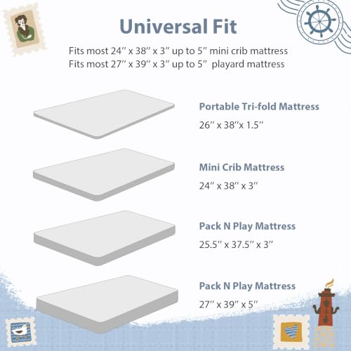 Soft Microfiber Fitted Crib & Toddler Bed Sheet