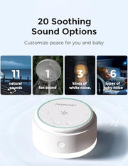 Momcozy Portable Baby White Noise Sound Machine
