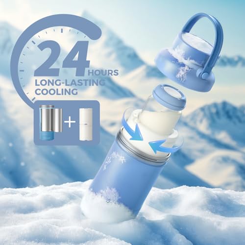 Momcozy 22 oz Portable Breast Milk Cooler, 24-Hour Cooling