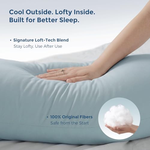 Momcozy Pregnancy Pillows, U Shaped Full Body Maternity Pillow with Removable Cover - Support for Back, Legs, Belly, Hips for Pregnant Women, 57 Inch Pregnancy Pillows for Sleeping