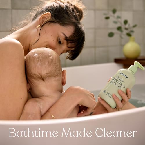 Pipette Fragrance-Free Baby Wash & Lotion Duo