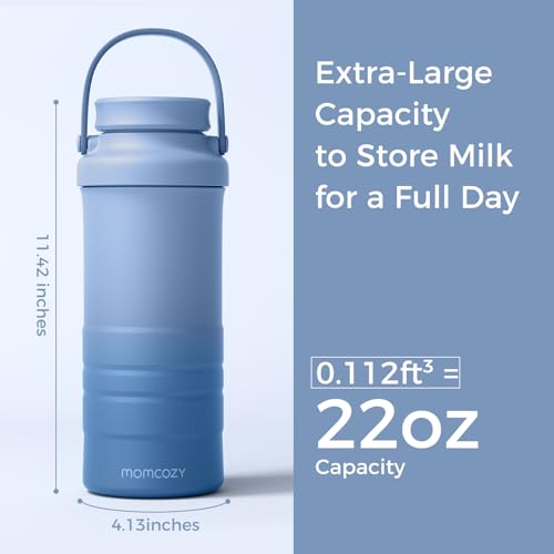 Momcozy 22 oz Portable Breast Milk Cooler, 24-Hour Cooling