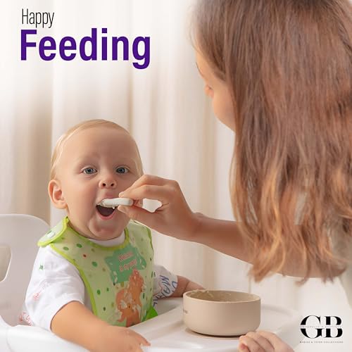 GB Gwendolyn's Boutique 3-Bib & Temperature Utensil Set