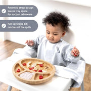 BIBaDO Easy-Clean Long Sleeve Bib for Babies & Toddlers