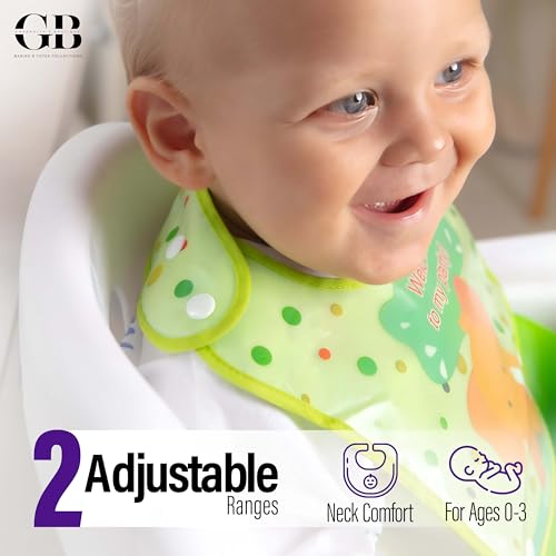 GB Gwendolyn's Boutique 3-Bib & Temperature Utensil Set