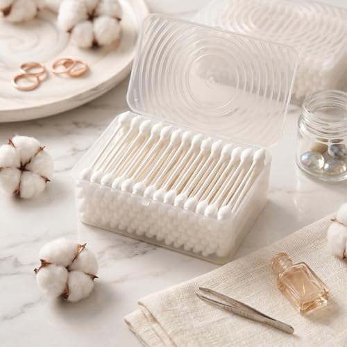 CGR Organic Cotton Baby Safety Swabs with Large Tips