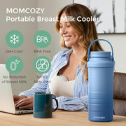 Momcozy 22 oz Portable Breast Milk Cooler, 24-Hour Cooling