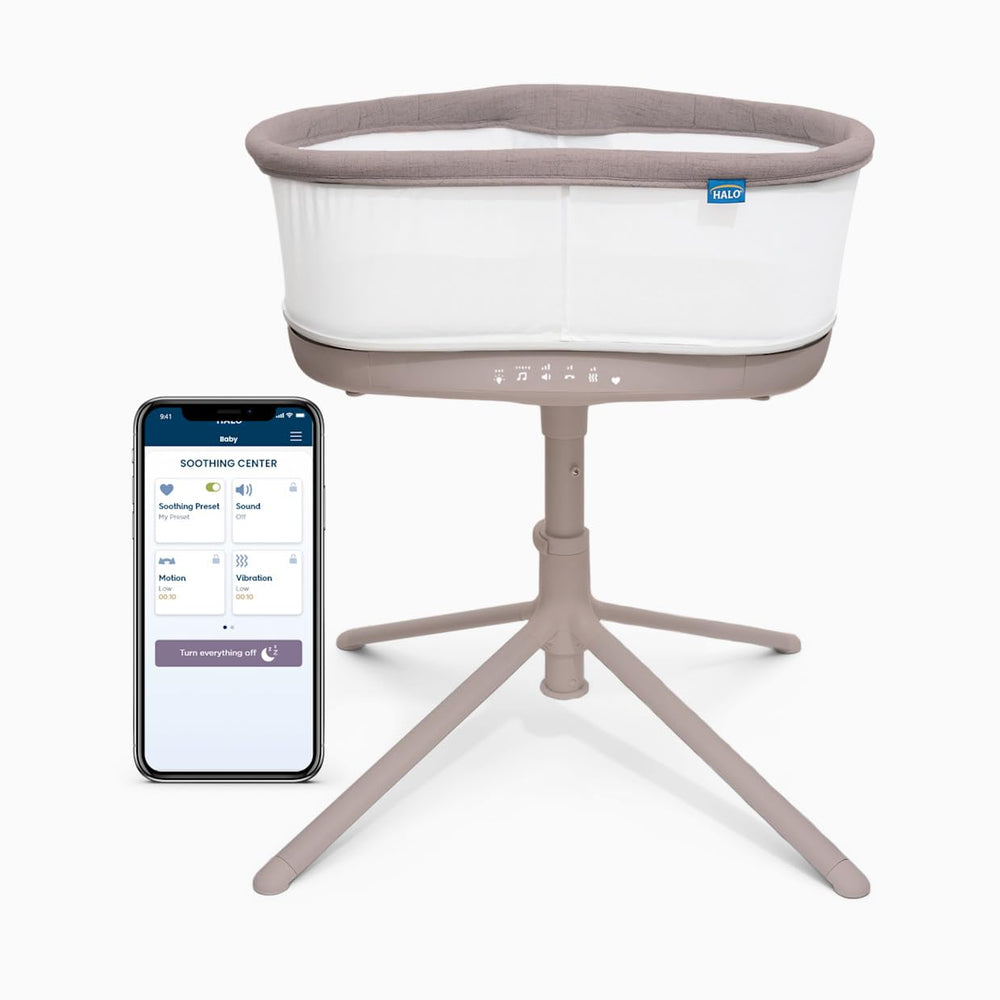 HALO BassiNest Connected Swivel Baby Bassinet Sleeper