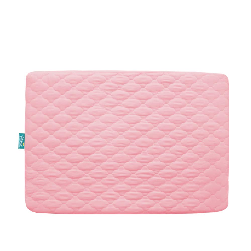 Waterproof Quilted Crib Mattress Protector Fitted Sheet