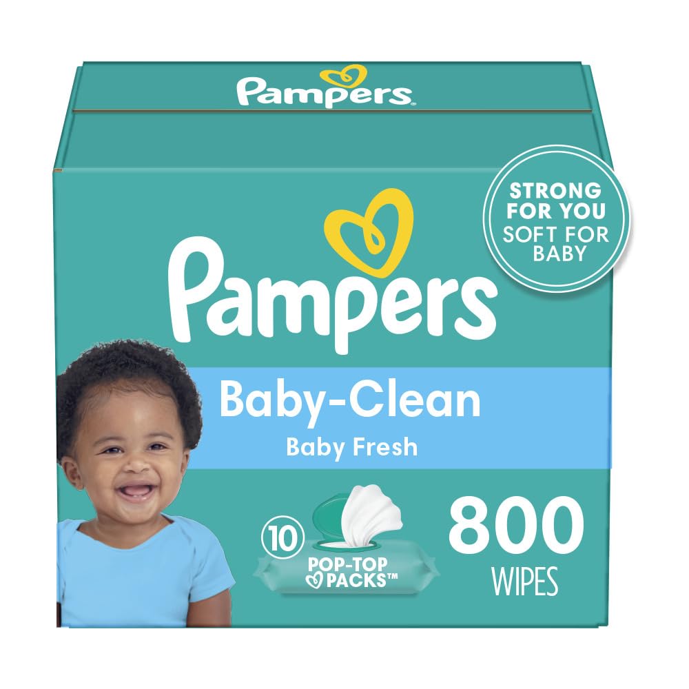 Pampers Baby Clean Scented Baby Wipes Pop-Top Pack