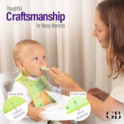 GB Gwendolyn's Boutique 3-Bib & Temperature Utensil Set