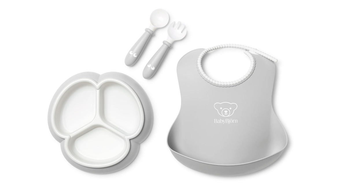 BabyBjörn 4-Piece Baby Mealtime Feeding Essentials Set