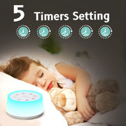 ColorsNoise White Noise Machine with Baby Night Light