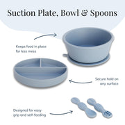 Little Loon Baby-Led Weaning Silicone Feeding Set