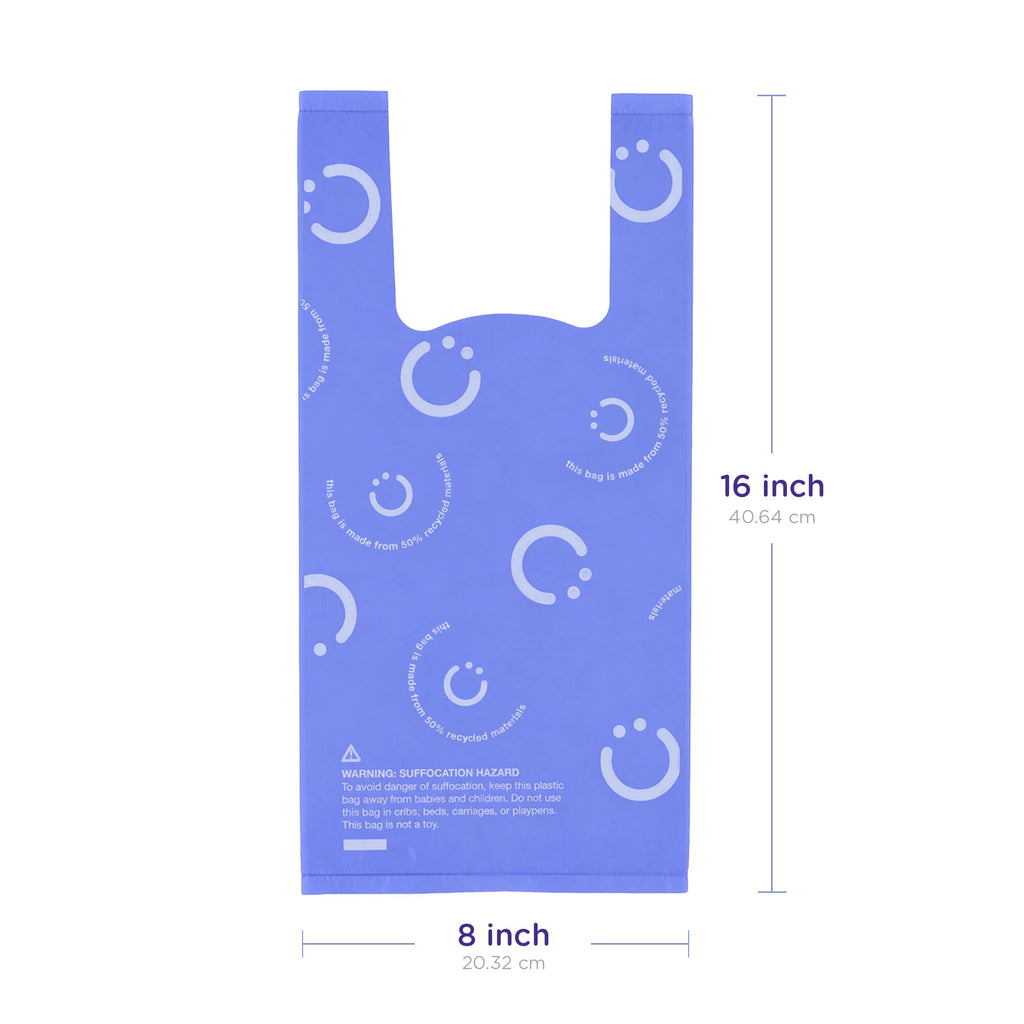 Ubbi Lavender-Scented Disposable Diaper Sacks with Tie Tabs