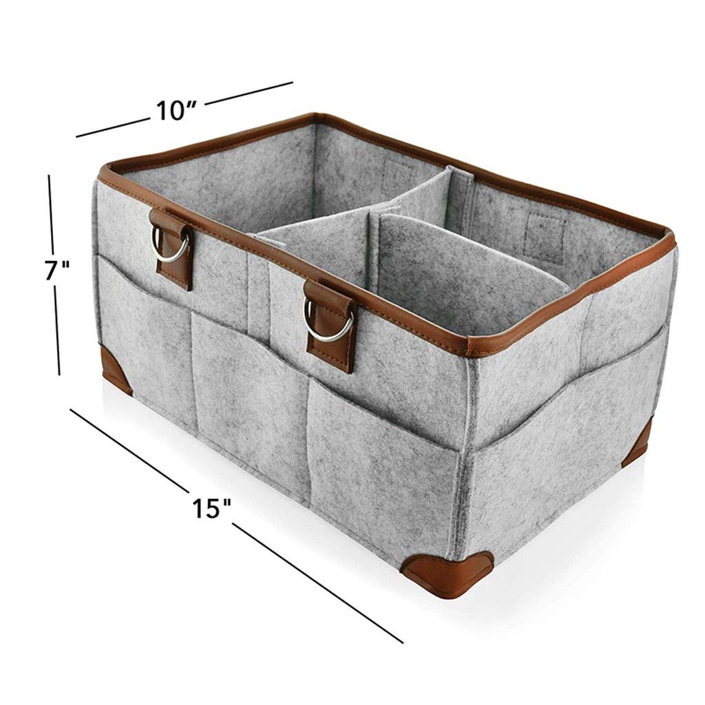 GAAHRQQQ Portable Diaper Caddy Organizer for Nursery & Car