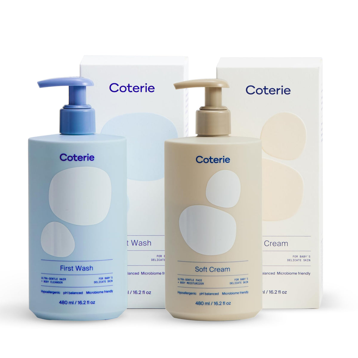 Coterie Baby Skincare Essentials Set for Sensitive Skin
