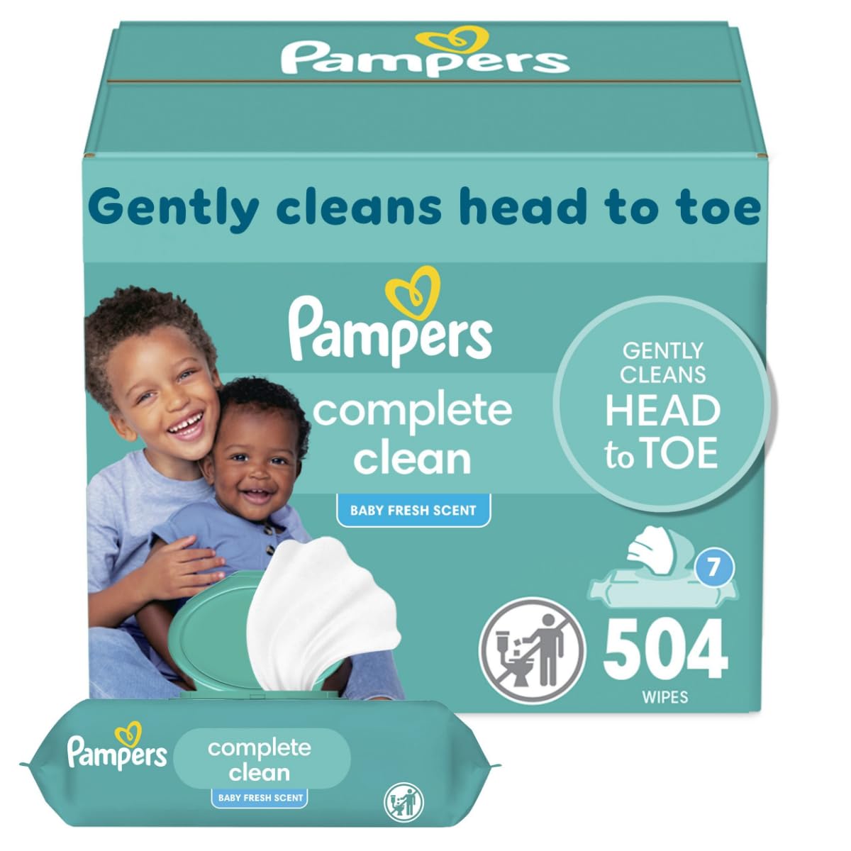 Pampers Baby Clean Scented Baby Wipes Pop-Top Pack