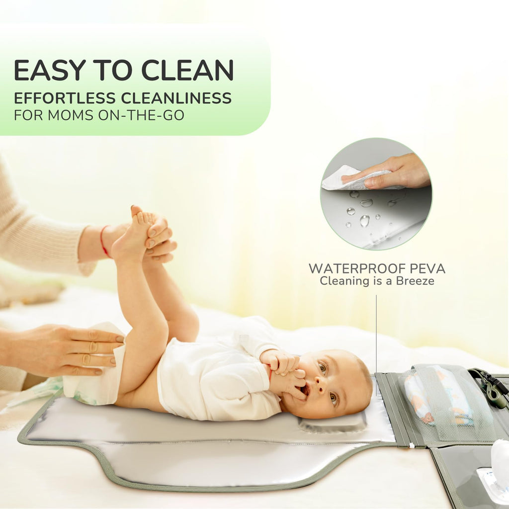 Alatino Portable Baby Diaper Changing Pad for Travel