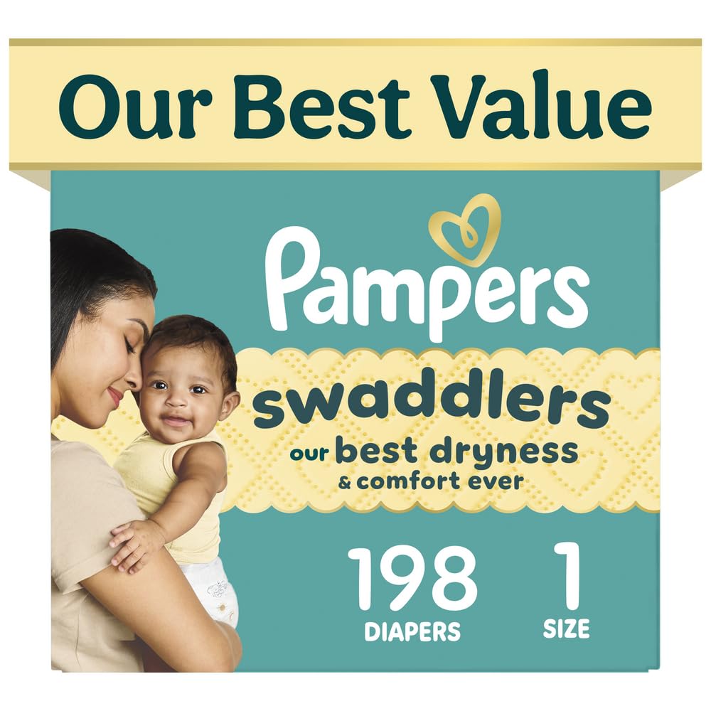 Pampers Swaddlers Ultra Soft Disposable Baby Diapers