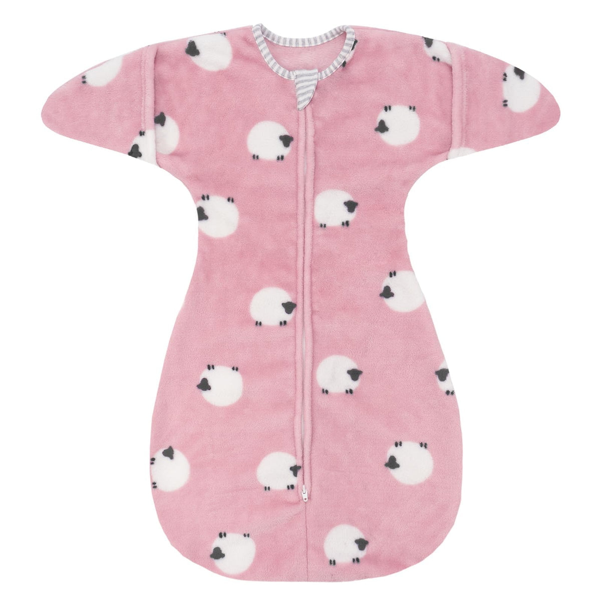 ZIGJOY 2.5 TOG Fleece Baby Swaddle Sleep Sack 3–12 Months