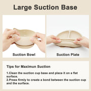 Silicone Baby Feeding Set with Plate, Bowl, Cup & Utensils