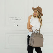 Ayla & Co Convertible Diaper Bag Backpack with Insulated Pockets