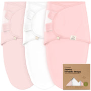 KeaBabies 3-Pack Organic Baby Swaddles for Newborns 0–6M
