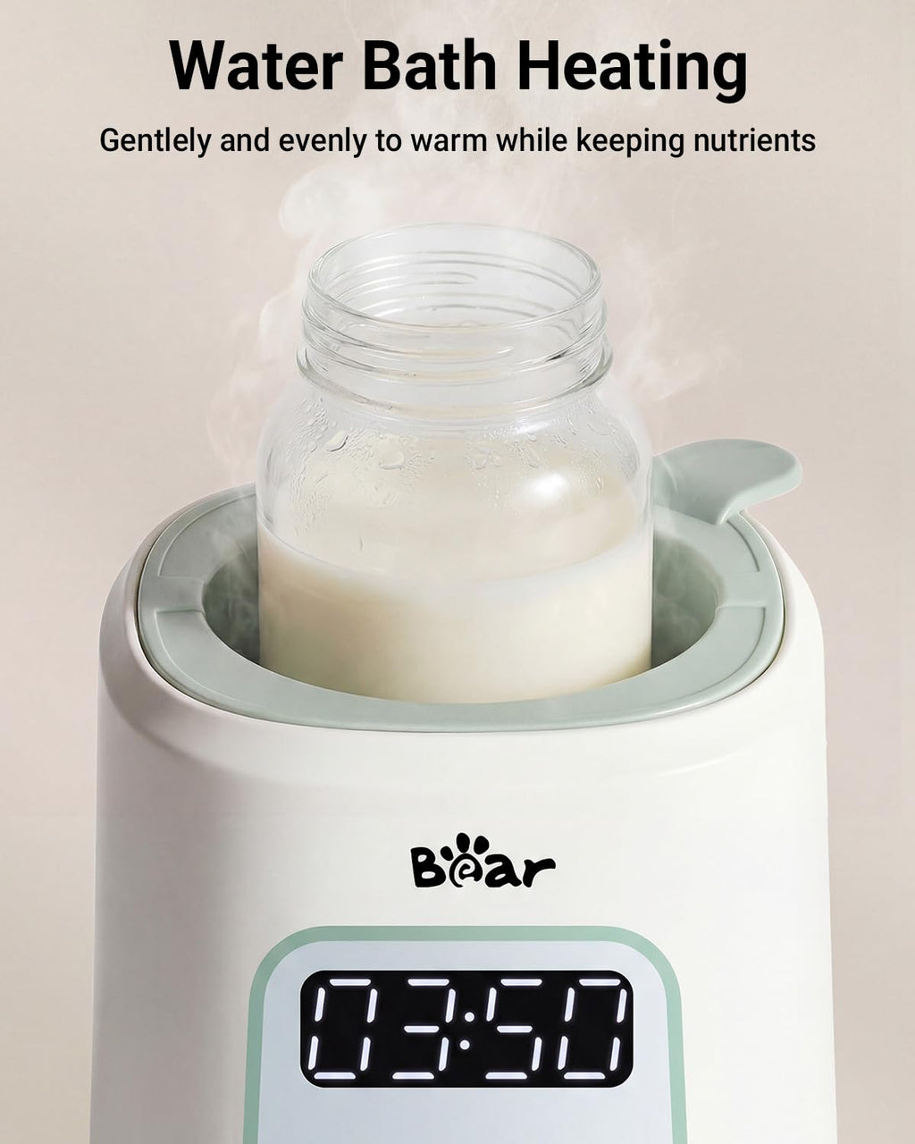 Bear Baby Bottle Warmer, Fast Warming Breast Milk Formula