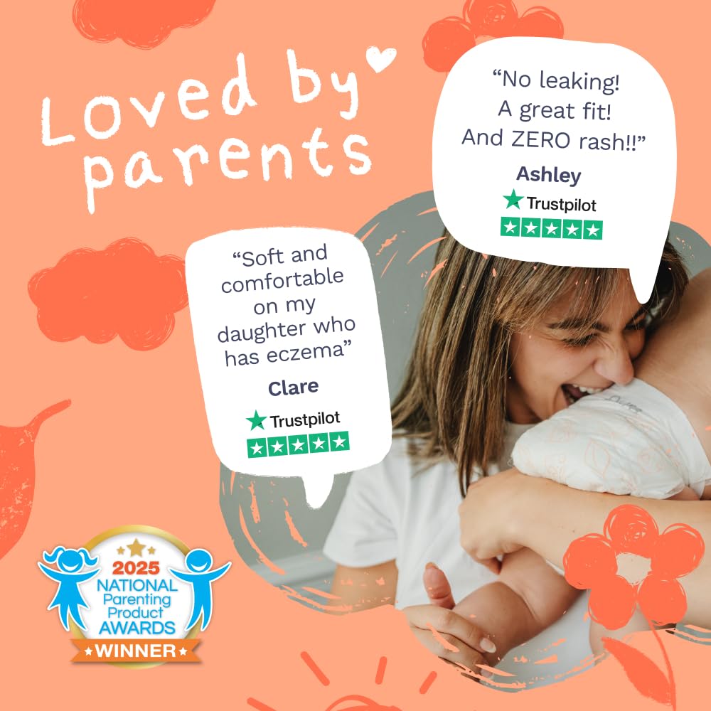 Pura Newborn Baby Diapers for Sensitive Skin