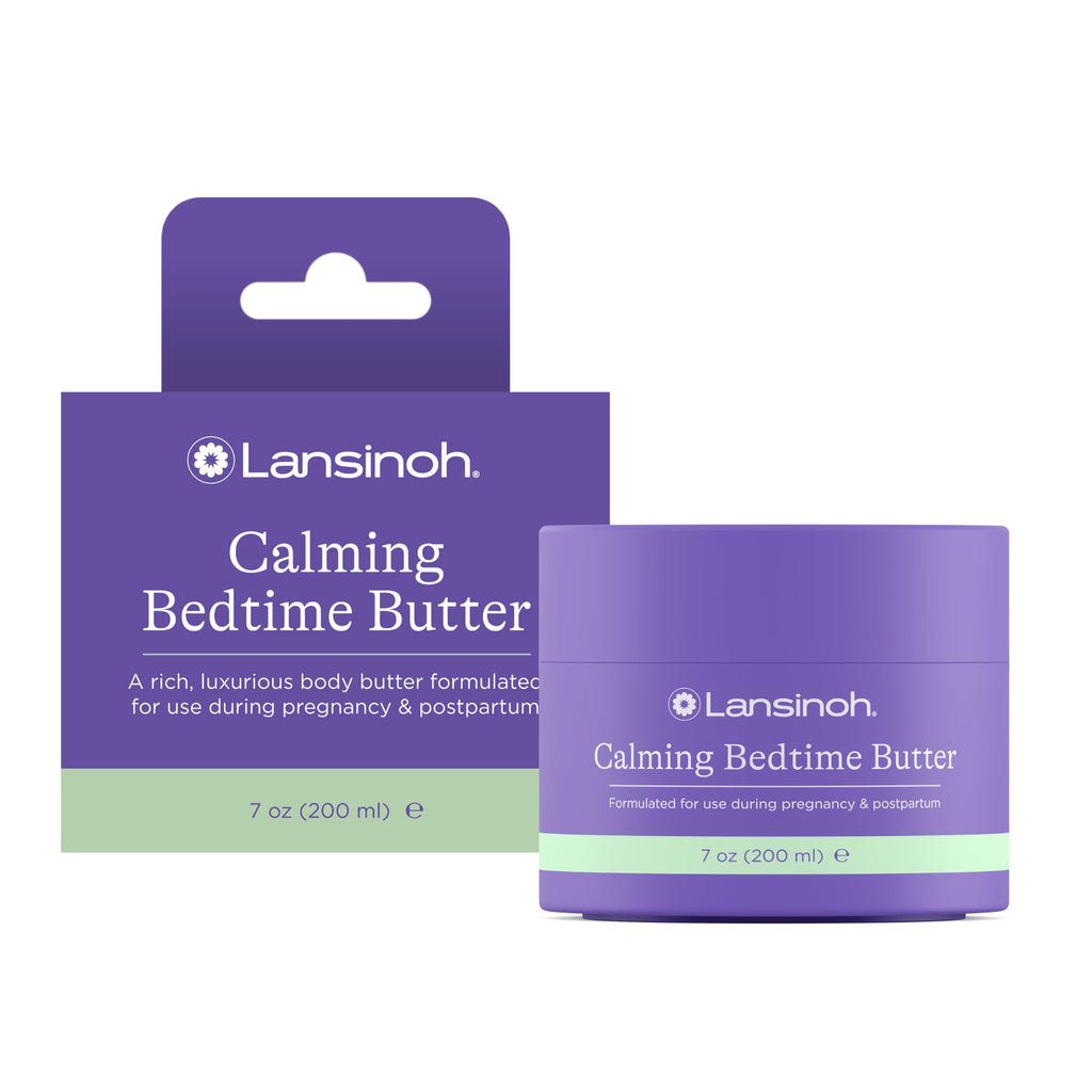 Lansinoh Magnesium Bedtime Butter for Pregnancy Body Lotion Moms 7