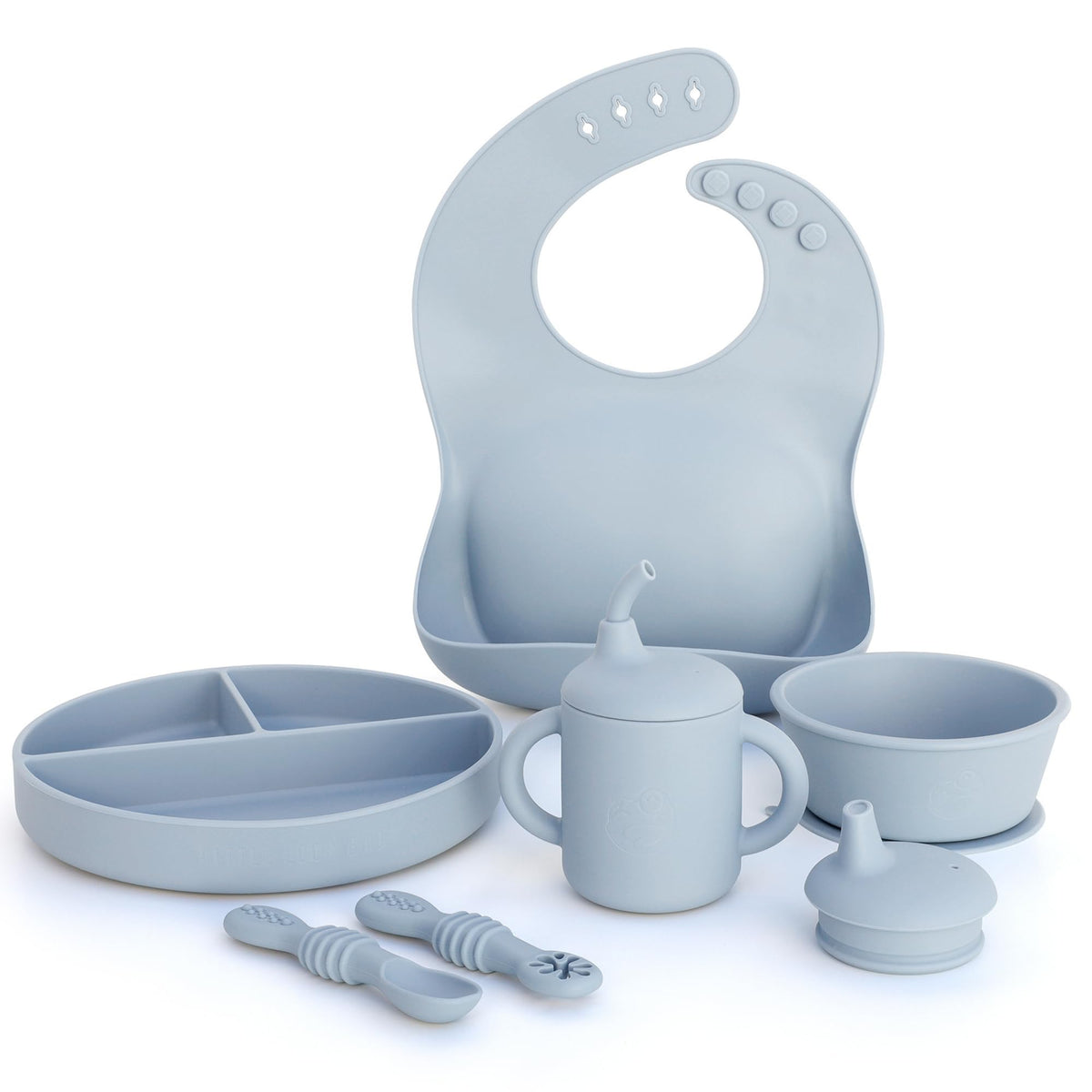 Little Loon Baby-Led Weaning Silicone Feeding Set