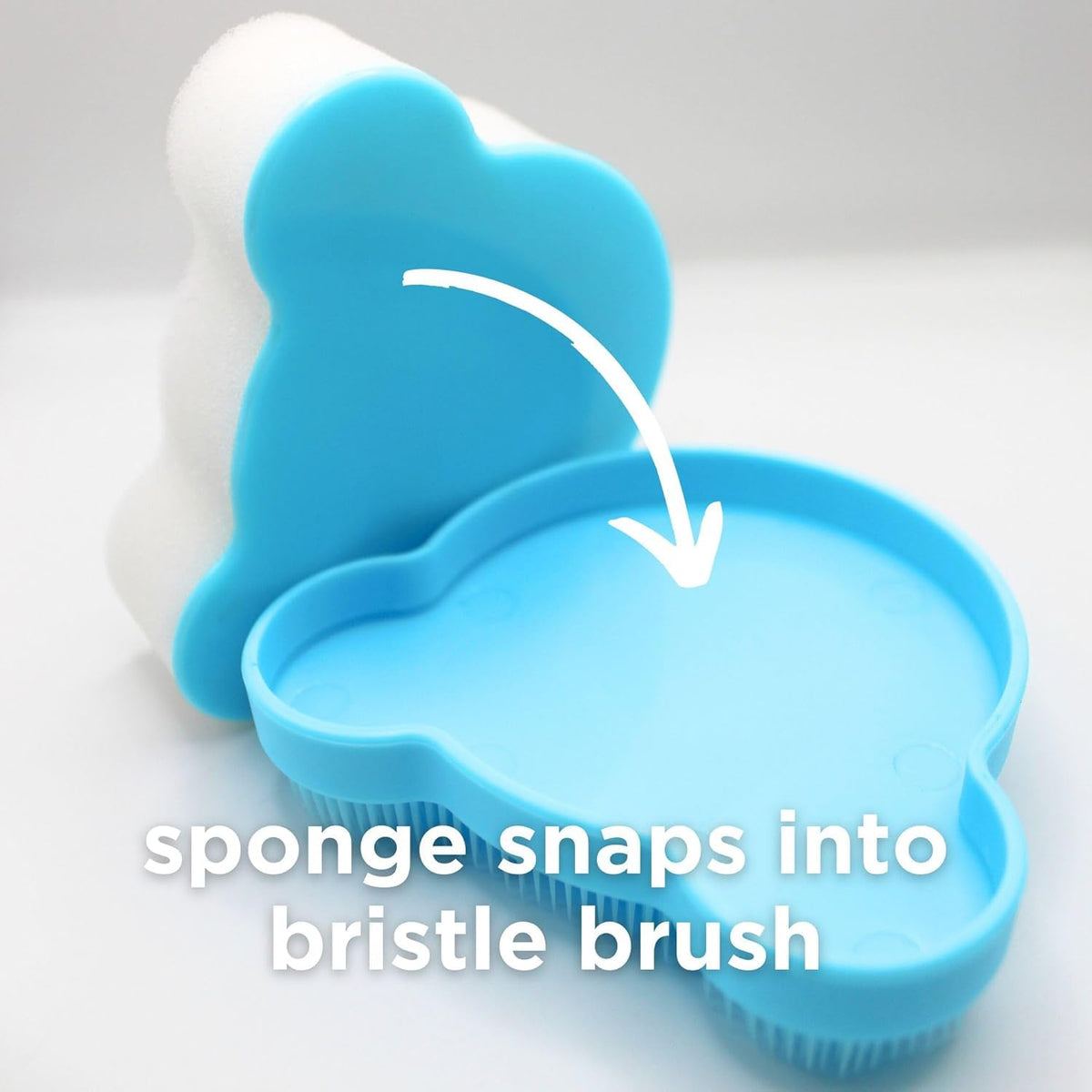 oogiebear Cradle Cap Brush Kit for Newborn Scalp Care