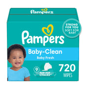 Pampers Baby Clean Scented Baby Wipes Pop-Top Pack