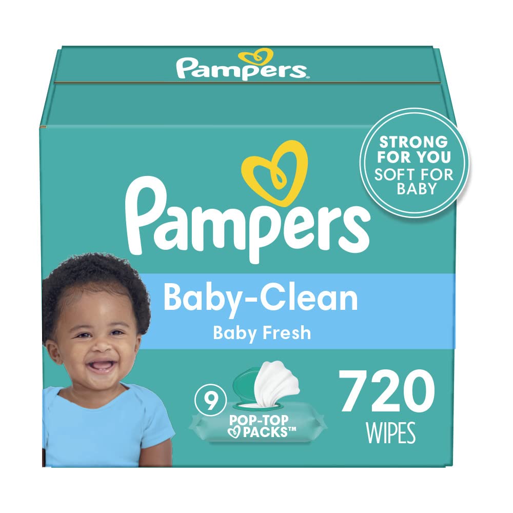 Pampers Baby Clean Scented Baby Wipes Pop-Top Pack