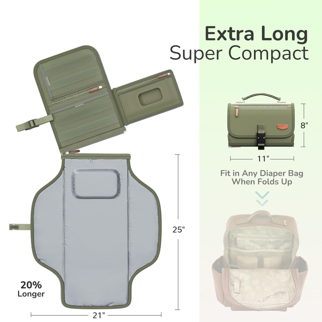 Alatino Portable Baby Diaper Changing Pad for Travel