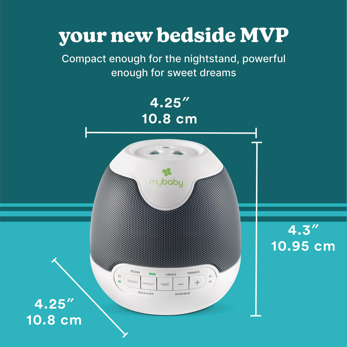 MyBaby Lullaby Sound Machine & Nursery Projector