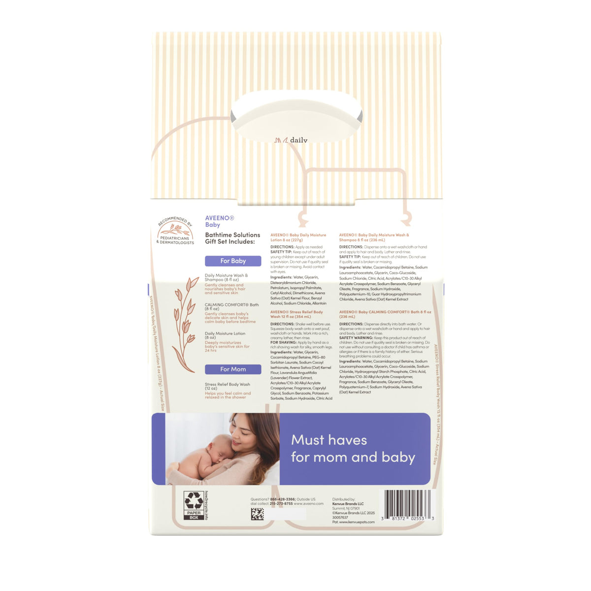 Aveeno Baby Welcome Little One 10-Piece Skincare Gift Set