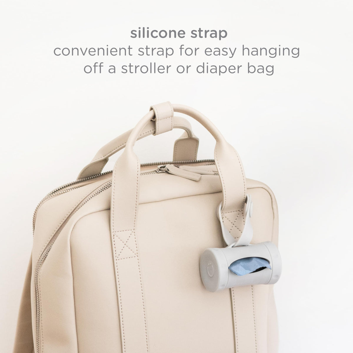 Ubbi Retractable On-the-Go Baby Diaper Bag Dispenser