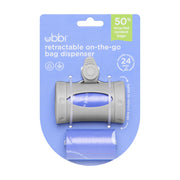 Ubbi Retractable On-the-Go Baby Diaper Bag Dispenser