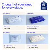 Coterie Sensitive Skin Baby Wipes, 99% Water & Unscented