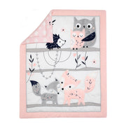 Lambs & Ivy 4-Piece Crib Bedding Set with Wearable Blanket