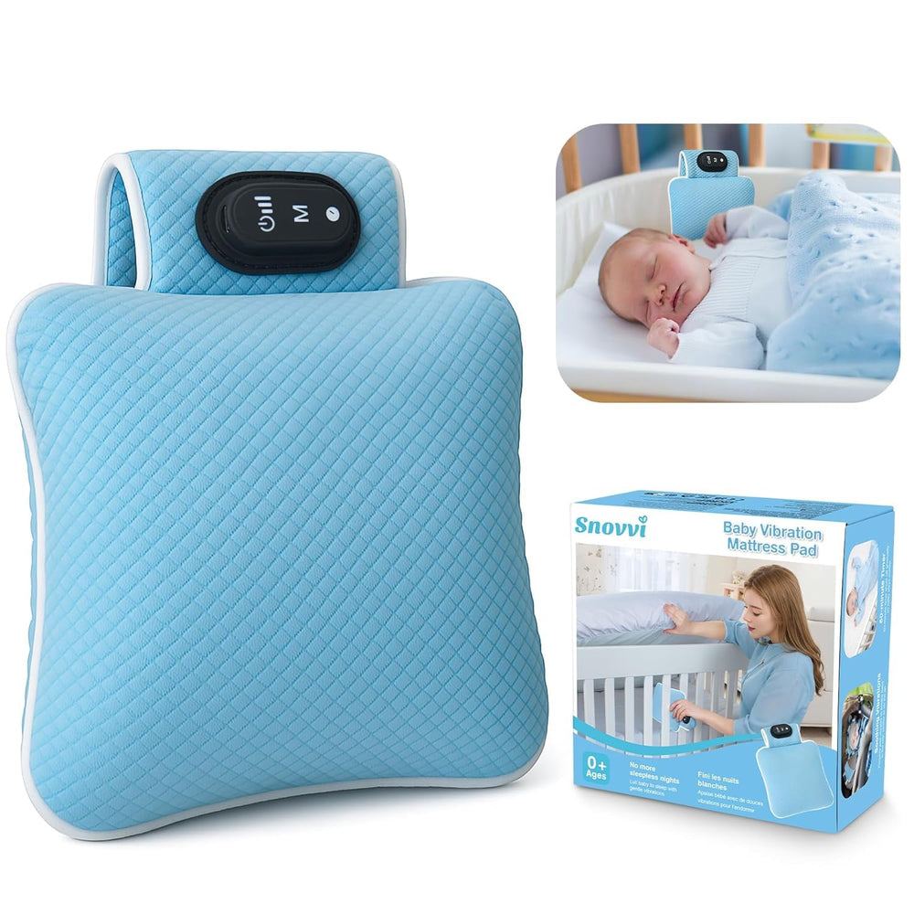 Portable Vibrating Baby Sleep Soother Pad with Timer