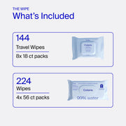 Coterie Sensitive Skin Baby Wipes, 99% Water & Unscented