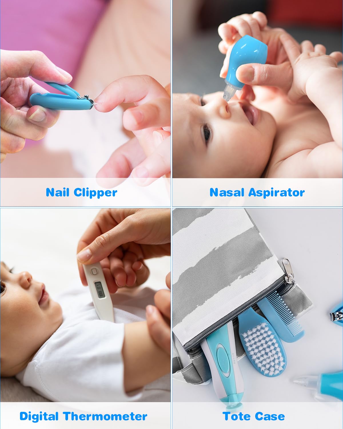 OTTOLIVES Baby Healthcare & Electric Grooming Kit