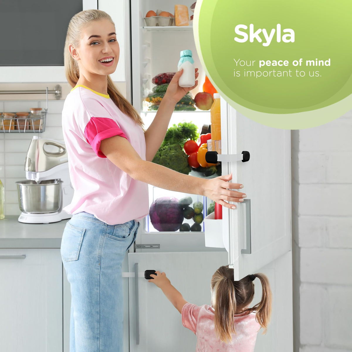 SKYLA HOMES Baby Proofing Cabinet Strap Lock Set
