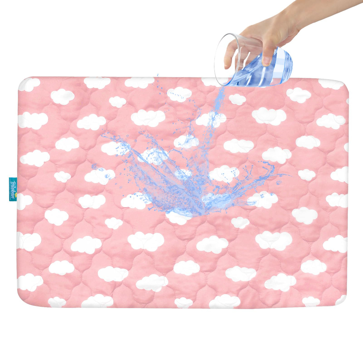 Waterproof Quilted Crib Mattress Protector Fitted Sheet
