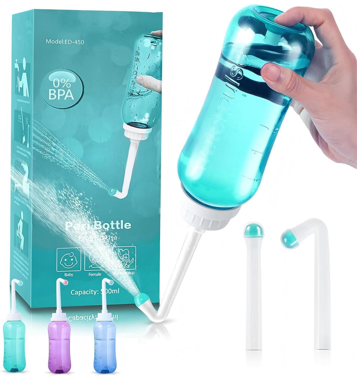 Portable Peri Bottle for