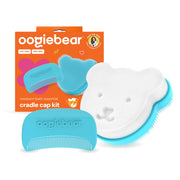 oogiebear Cradle Cap Brush Kit for Newborn Scalp Care